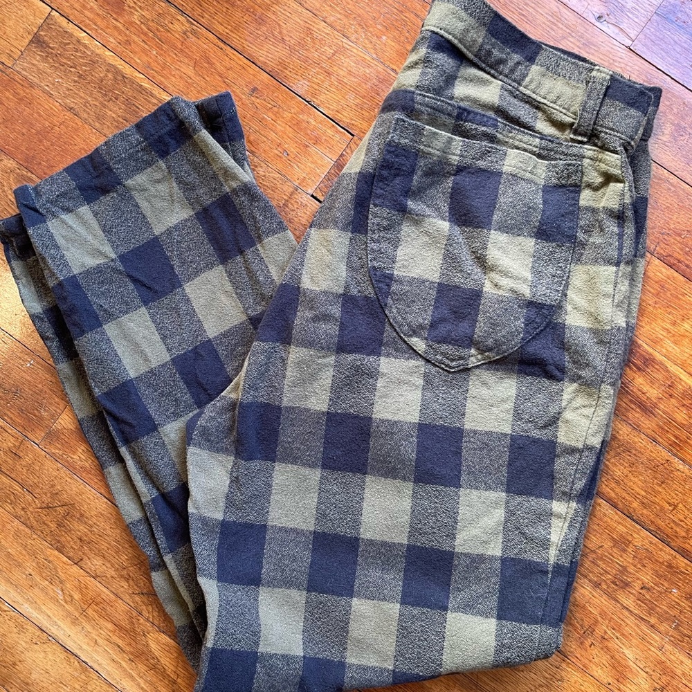 Lykke Wulff Plaid Flannel Perfected Ranch Pant